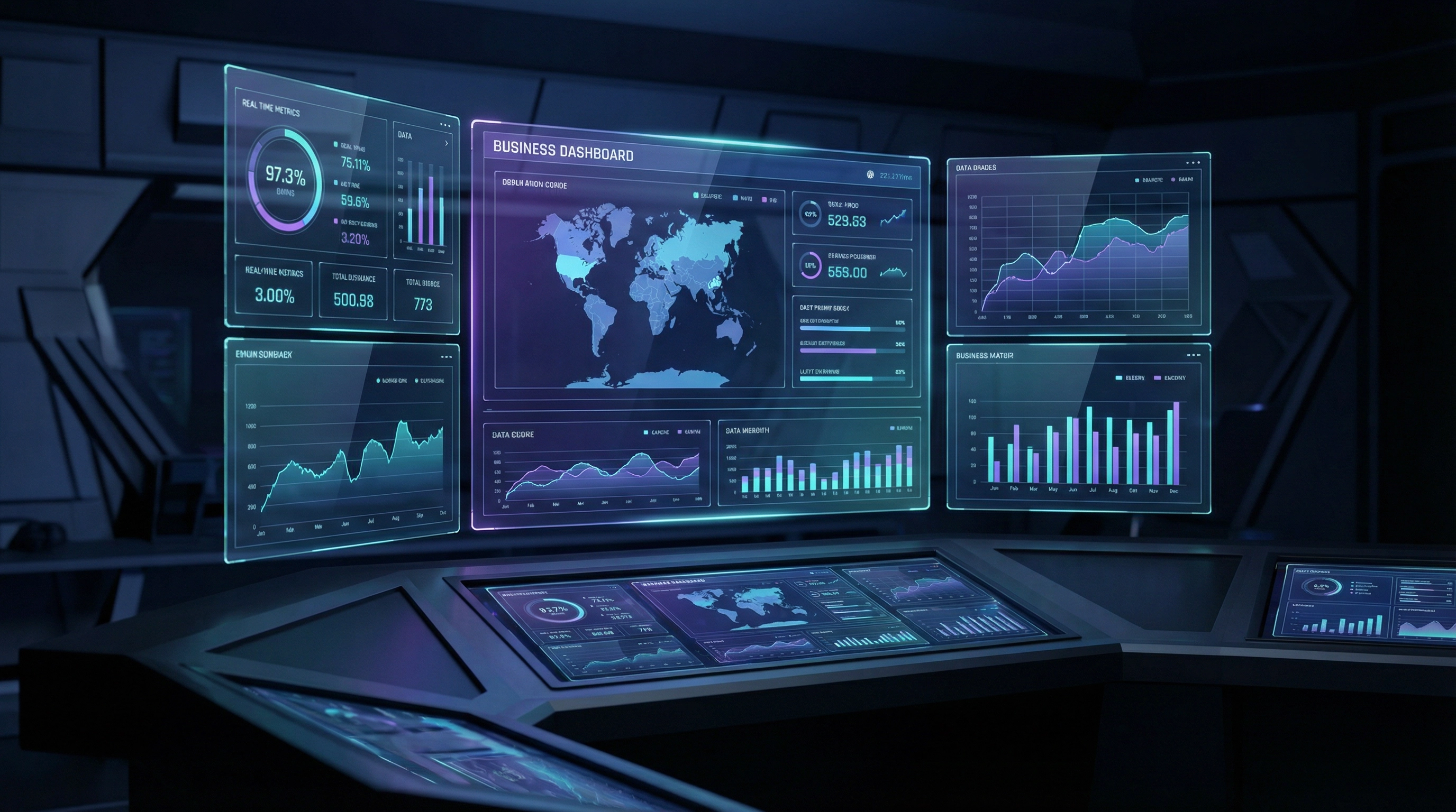 AI Business Automation Dashboard